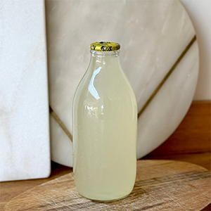 Cloudy lemon juice